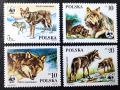 Полша, 1985 г. - лот марки на тема животни, кораб, изкуство, влакове, музика, личности и др., снимка 2
