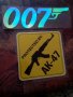 Стикер лепенка агент 007 , БМВ М  и АК-47 за кола автомобил камион джип, снимка 6