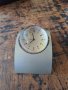 часовник за бюро и рамка за снимки въртящи се, масивен метал , снимка 2