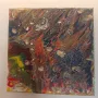 Картина авторска акрил 25/25см, снимка 5