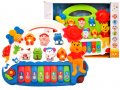 Детско пиано, звуци от животинки, интерактивно пиано за бебета, снимка 1