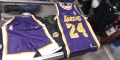 баскетболен екип LA Lakers нов за дете с ръст  164-176см потник и шорти, снимка 2