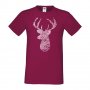 Мъжка тениска Deer 3 Елен Животно,Изненада,Подарък,Празник , снимка 11