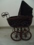 № 7008 стара декоративна дървена детска количка  , снимка 6