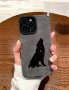 Оригинален Shockproof Калъф за Iphone 14 Pro Print Wolf/ Вълк, снимка 3
