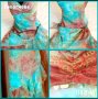 Рокля STYLE с цветен тюл👗🍀S,M👗🍀 арт.1030, снимка 6
