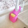 2242 Силиконова поставка за гъба органайзер за мивка, снимка 2