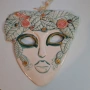 Българска керамична маска-ръчна изработка, снимка 1