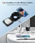Магнитна сгъваема безжична зарядна станция за iPhone 3 в 1, снимка 11