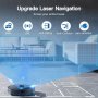 Роботизирана прахосмукачка Proscenic M7 Pro, лазерна навигация, снимка 4