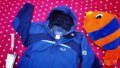 Jack Wolfskin Rain Treking Mountain Jacket / S* / детско спортно яке с мембрана / състояние: отлично, снимка 1 - Якета - 42973178