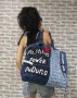 Страхотна дънкова дамска чанта , нов атрактивен модел !, снимка 1 - Чанти - 37757262