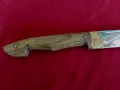 Ръчно изработен нож + кания. (2)., снимка 5