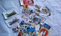 Стари календарчета, пощенски картички, жокери от карти, картинки лего, снимка 11