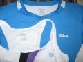 Тениска и потник WILSON  мъжка и дамски, снимка 1 - Спортни дрехи, екипи - 37119683