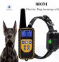 Електронен нашийник за куче,Каишка с ток,електроимпулси,вибрация, звук водоустойчив, снимка 16