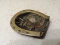 Старинен бронзов пепелник, снимка 1 - Антикварни и старинни предмети - 27905074