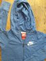 Nike Sportswear Girls Vintage Full-Zip Hoodie - страхотно детско горнище, снимка 3