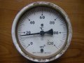 Немски промишлен термометър GPE , 0/+120 °C с диаметър ф 100мм., снимка 6