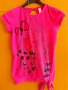 Красива детска тениска с пайети в розово , снимка 1