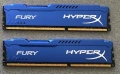 РАМ памет KINGSTON HYPERX FURY 8GB - 2 броя, снимка 1