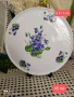 Виолетки- плато, ваза, чиния за стена , снимка 12