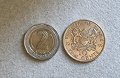 Монети. Африка. Кения. 5 и 10 шилинга. 1989, 1990 година., снимка 6