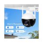 WiFi безжична камера 6MP ULTRA HD цена при поръчка на 2бр и повече, проследяване iCSee нощно виждане, снимка 2