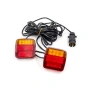 Комплект магнитни 16 LED задни светлини за ремарке, 12V, с кабел 10 м, 7 пинов, снимка 2
