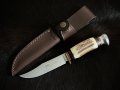 Прекрасен традиционен немски ловен нож. Среден ловен нож., снимка 1 - Ножове - 43831775