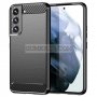 Samsung Galaxy S22 5G Противоударен Силиконов Гръб - Карбон, снимка 1