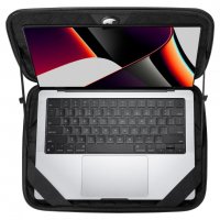 Калъф кейс Spigen RUGGER ARMOR MacBook Pro 14, снимка 4 - Лаптоп аксесоари - 38353848