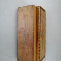Дървена кутия моливник 21 х 7 х 4 см. , снимка 5 - Други стоки за дома - 36902057