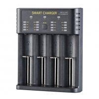 Зарядно Smart USB Charger M04 за 18650 Li-Ion батерии, снимка 2 - Друга електроника - 37761991