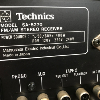 Technics SA-5270, снимка 10 - Ресийвъри, усилватели, смесителни пултове - 44924660