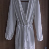 NLY TREND - бяла рокля, снимка 1 - Рокли - 40530811