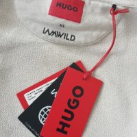Hugo Boss HUGO Dondolo Oversize Mens Size XS НОВО! ОРИГИНАЛ! Мъжки Суичер!, снимка 16 - Спортни дрехи, екипи - 44100569