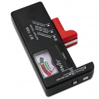 Тестер за батерии Уред за измерване AA AAA C/D 9V, снимка 4 - Друга електроника - 28631363