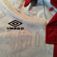 Футболна тениска Умбро №8 дълъг ръкав размер Л, снимка 2 - Футбол - 28317257