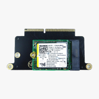 A1708 SSD 256GB M.2 2230 30mm NVMe PCIe 4.0 Gen4 x4 с адаптер за Apple Macbook PRO RETINA NON TOUCH , снимка 1 - Части за лаптопи - 44844848