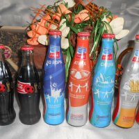 Юбилейни бутилки на Кока кола за Световни и Европейски първенства, снимка 12 - Колекции - 26622049