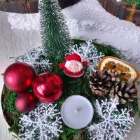 Коледни свещници , снимка 5 - Декорация за дома - 43231870