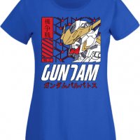Дамска тениска Mobile Suit Gundam,, снимка 4 - Тениски - 37945826