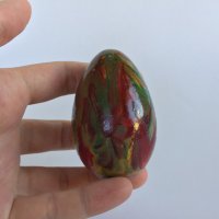 Великденско яйце, дървено №17 - лилаво, снимка 8 - Декорация за дома - 38194124