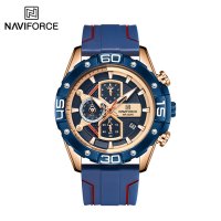 Мъжки часовник Naviforce Хронограф NF 8018T RGBER., снимка 1 - Мъжки - 34875642