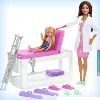 BARBIE CAREERS Ортопедична клиника Barbie® GTN61, снимка 3 - Кукли - 34987543