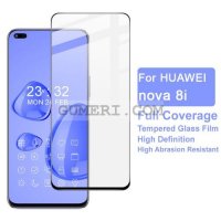 Huawei nova 8i Стъклен Протектор За Целия Дисплей, снимка 5 - Фолия, протектори - 34842774