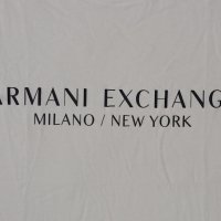 Armani Exchange оригинална тениска L памучна фланелка, снимка 4 - Тениски - 43409191