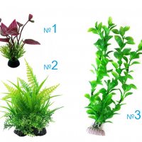 Изкуствени растения декорация за аквариум водорасли, снимка 1 - Оборудване за аквариуми - 33633585