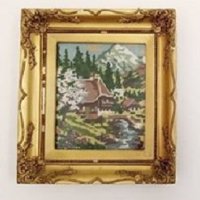 Гоблен "Пролет в гората", снимка 1 - Антикварни и старинни предмети - 43322441
